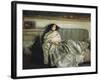 Nonchaloir (Repose)-John Singer Sargent-Framed Art Print