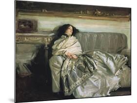 Nonchaloir (Repose)-John Singer Sargent-Mounted Art Print