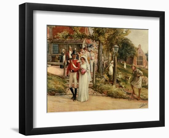 None But the Brave Deserve the Fair, from the Pears Annual, 1915-James Shaw Crompton-Framed Giclee Print