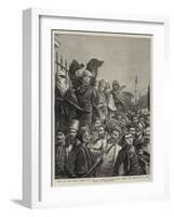 None But the Brave Deserve the Fair-Harry Hamilton Johnston-Framed Giclee Print