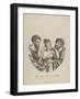 None of the Two (Ni L'Un, Ni L'Autr), Early 19th C-Friedrich Fleischmann-Framed Giclee Print