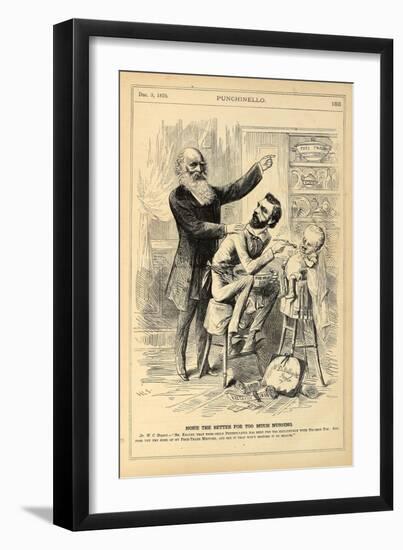 None the Better for Too Much Nursing, 1870-Henry Louis Stephens-Framed Giclee Print