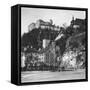 Nonnberg Abbey, Salzburg, Austria, C1900-Wurthle & Sons-Framed Stretched Canvas