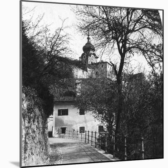 Nonnberg Abbey, Salzburg, Austria, C1900s-Wurthle & Sons-Mounted Photographic Print