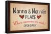 Nonno and Nonna's Place-null-Framed Stretched Canvas