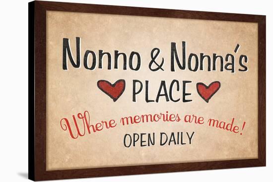 Nonno and Nonna's Place-null-Stretched Canvas