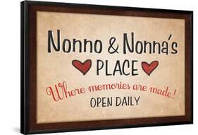 Nonno and Nonna's Place-null-Framed Poster