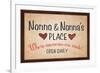 Nonno and Nonna's Place-null-Framed Art Print