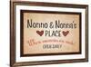 Nonno and Nonna's Place-null-Framed Art Print