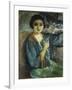 Nono with Umbrella-Henri Lebasque-Framed Giclee Print