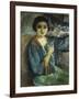 Nono with Umbrella-Henri Lebasque-Framed Giclee Print