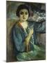 Nono with Umbrella-Henri Lebasque-Mounted Giclee Print