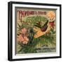 Nonpareil Brand - Covina, California - Citrus Crate Label-Lantern Press-Framed Art Print