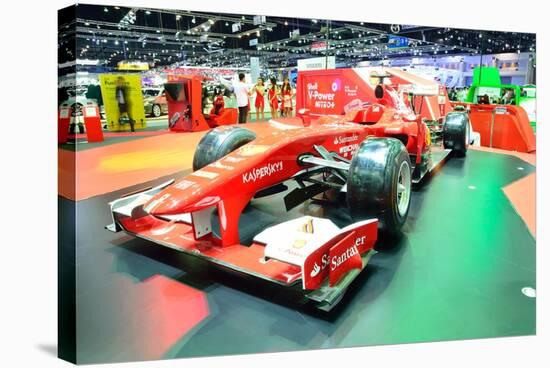 Nonthaburi - December 1: Ferrari Formula 1 Car Display at Thailand International Motor Expo on Dece-Thampapon1-Stretched Canvas