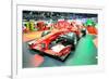 Nonthaburi - December 1: Ferrari Formula 1 Car Display at Thailand International Motor Expo on Dece-Thampapon1-Framed Photographic Print