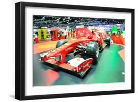 Nonthaburi - December 1: Ferrari Formula 1 Car Display at Thailand International Motor Expo on Dece-Thampapon1-Framed Photographic Print