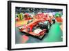 Nonthaburi - December 1: Ferrari Formula 1 Car Display at Thailand International Motor Expo on Dece-Thampapon1-Framed Photographic Print