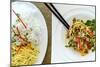 Noodles and seafood with vegetables, Vietnamese food, Vietnam, Indochina, Southeast Asia, Asia-Alex Robinson-Mounted Photographic Print