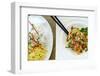 Noodles and seafood with vegetables, Vietnamese food, Vietnam, Indochina, Southeast Asia, Asia-Alex Robinson-Framed Photographic Print