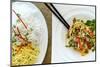 Noodles and seafood with vegetables, Vietnamese food, Vietnam, Indochina, Southeast Asia, Asia-Alex Robinson-Mounted Photographic Print