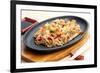 Noodles with Seafood. Japanese Cuisine-Gresei-Framed Photographic Print