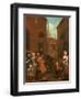 Noon, 1736-William Hogarth-Framed Giclee Print