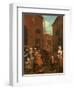 Noon, 1736-William Hogarth-Framed Giclee Print