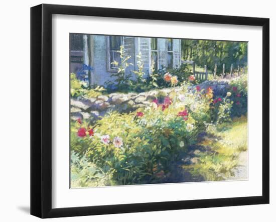 Noon Along the Wall-Christine Debrosky-Framed Giclee Print