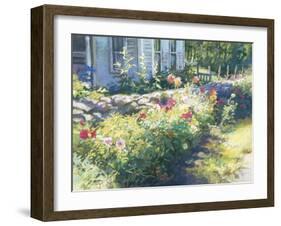 Noon Along the Wall-Christine Debrosky-Framed Giclee Print