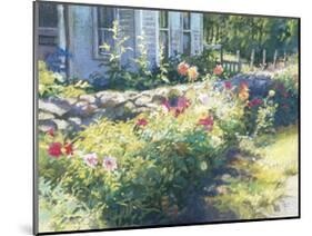 Noon Along the Wall-Christine Debrosky-Mounted Giclee Print