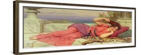 Noon-Day Rest,1910-John William Godward-Framed Premium Giclee Print