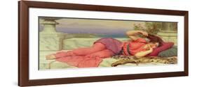 Noon-Day Rest,1910-John William Godward-Framed Premium Giclee Print