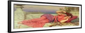 Noon-Day Rest,1910-John William Godward-Framed Premium Giclee Print