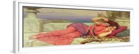 Noon-Day Rest,1910-John William Godward-Framed Premium Giclee Print