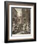 Noon, from the Series "Four Times of Day", 1738-William Hogarth-Framed Giclee Print