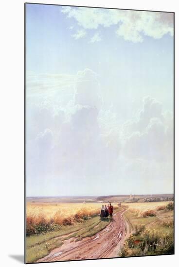 Noon Near Moscow, 1869-Ivan Ivanovitch Shishkin-Mounted Giclee Print