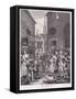Noon, Plate II from Times of Day, 1738-William Hogarth-Framed Stretched Canvas