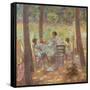 Noon-Plinio Nomellini-Framed Stretched Canvas