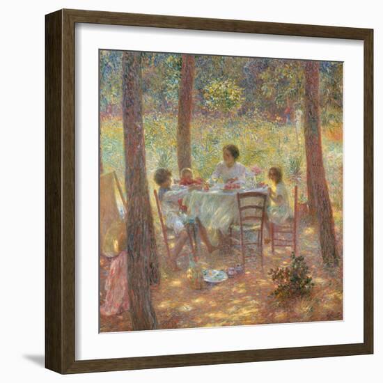 Noon-Plinio Nomellini-Framed Giclee Print