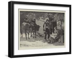 Noon-Edouard Debat-Ponsan-Framed Giclee Print