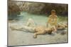 Noonday Heat, 1902-3-Henry Scott Tuke-Mounted Giclee Print