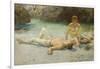 Noonday Heat, 1902-3-Henry Scott Tuke-Framed Giclee Print