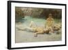 Noonday Heat, 1902-3-Henry Scott Tuke-Framed Giclee Print