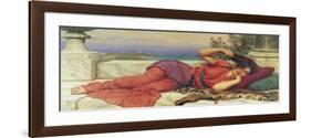 Noonday Rest-John William Godward-Framed Giclee Print