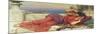 Noonday Rest-John William Godward-Mounted Giclee Print