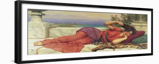 Noonday Rest-John William Godward-Framed Giclee Print