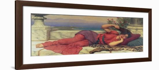 Noonday Rest-John William Godward-Framed Giclee Print