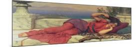 Noonday Rest-John William Godward-Mounted Giclee Print