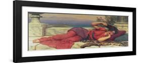 Noonday Rest-John William Godward-Framed Giclee Print