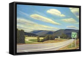 Noonlight in Vermont-David Arsenault-Framed Stretched Canvas